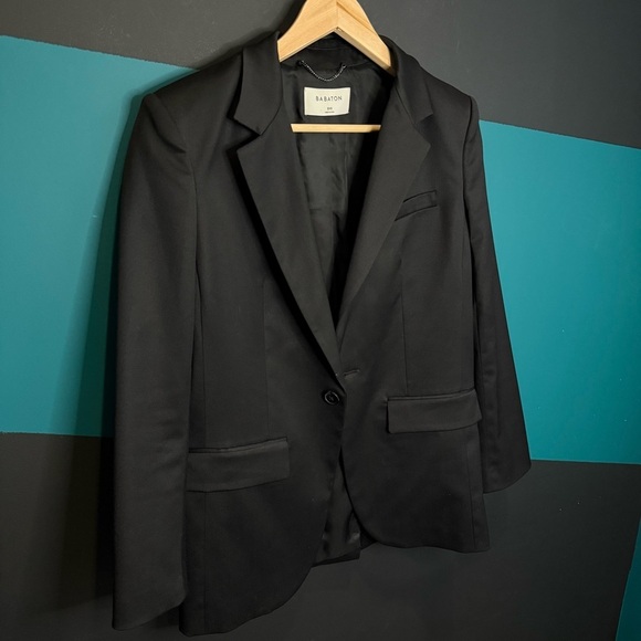 Aritzia Elegant Black Blazer Oversized size 2XS - Picture 5 of 15